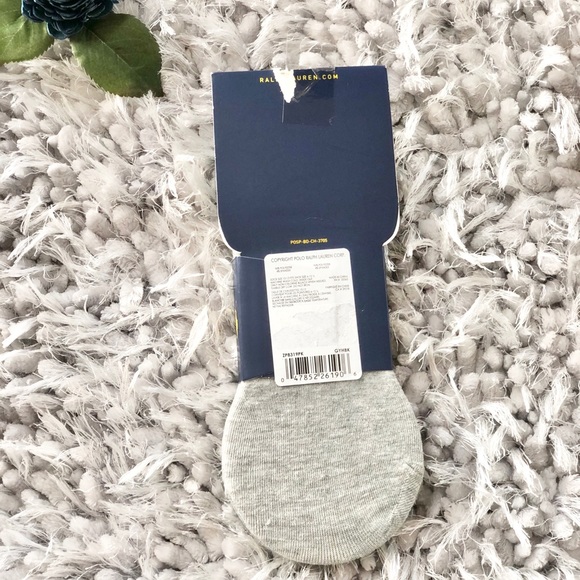 New with tags POLO RALPH LAUREN 3 Pack Logo Socks - Picture 3 of 4